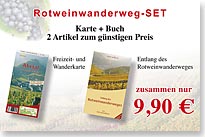 Rotweinwanderweg-Set